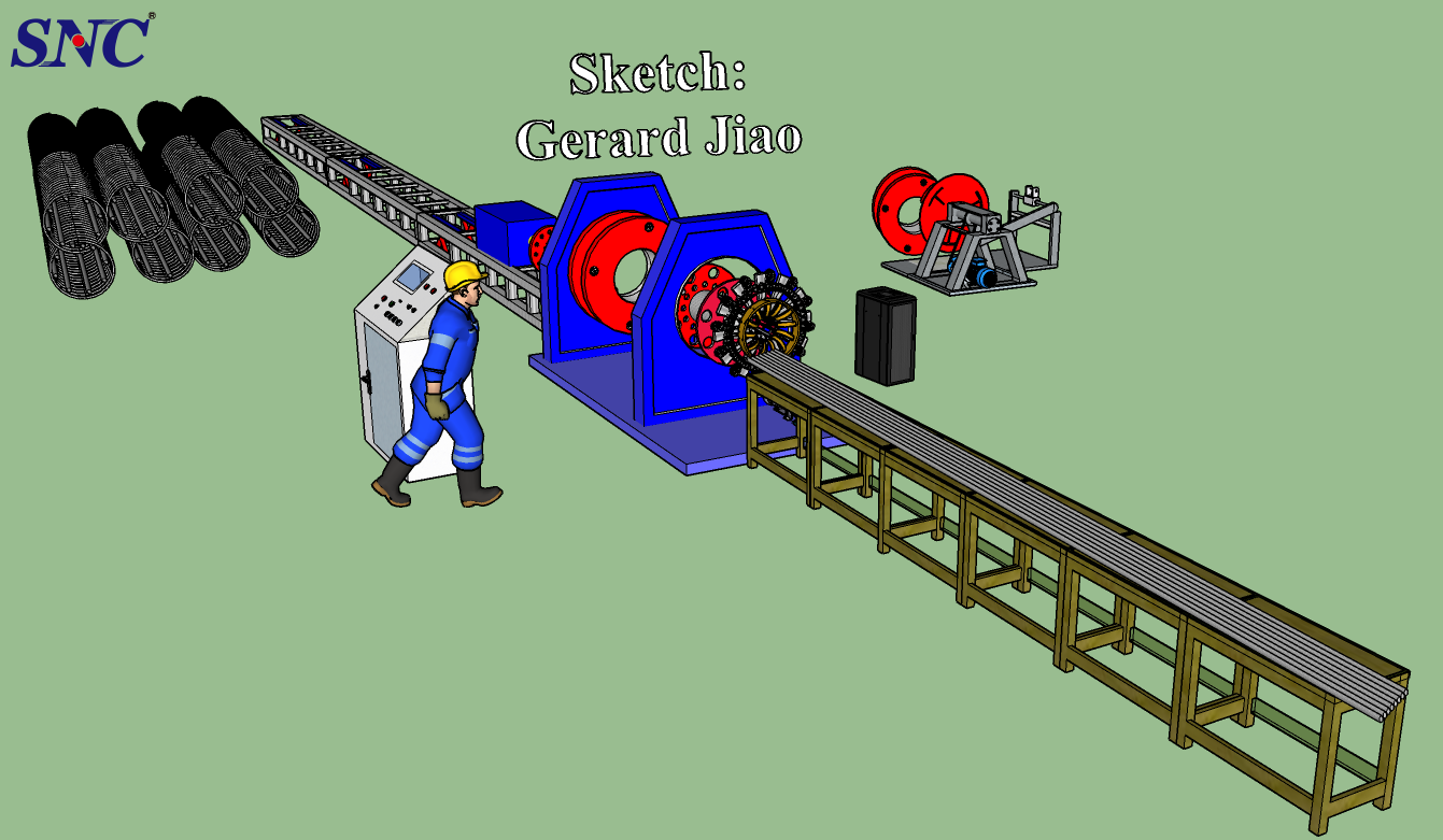 스틸 케이지 용접기 작동의 요점