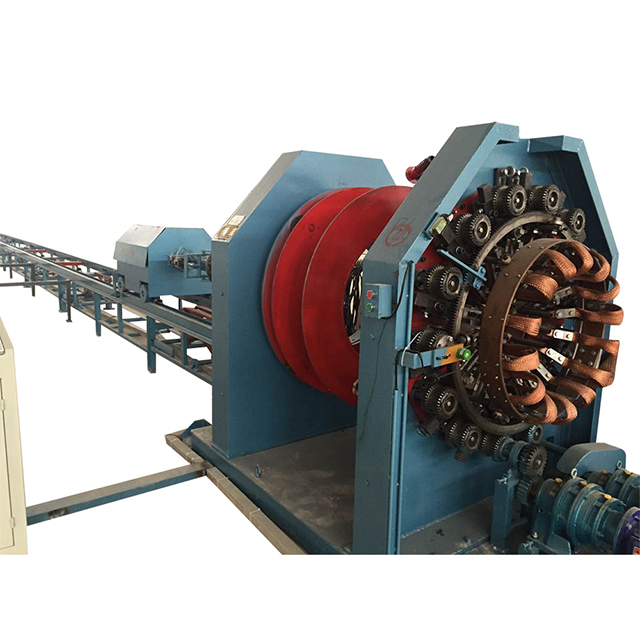 원추형 전주용 스틸케이지용접기의 감속장치.