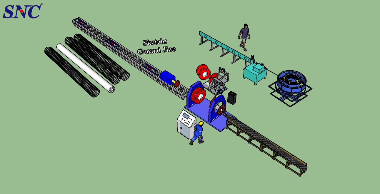  스틸 케이지 용접기의 올바른 작동