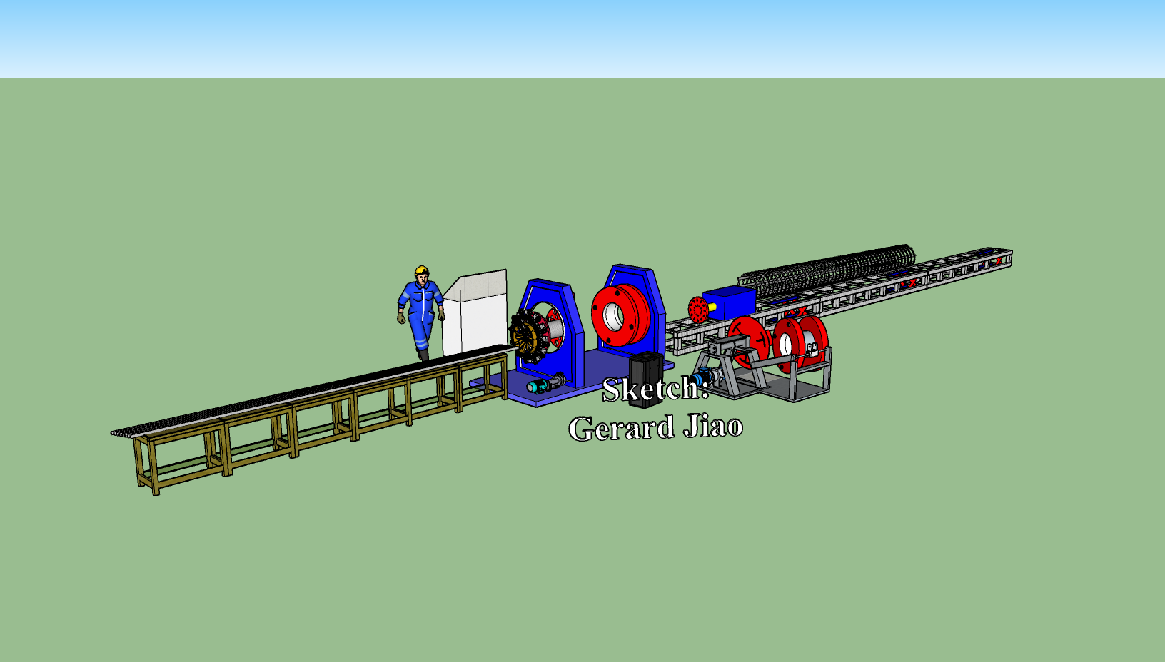 테이퍼 케이지 용접기