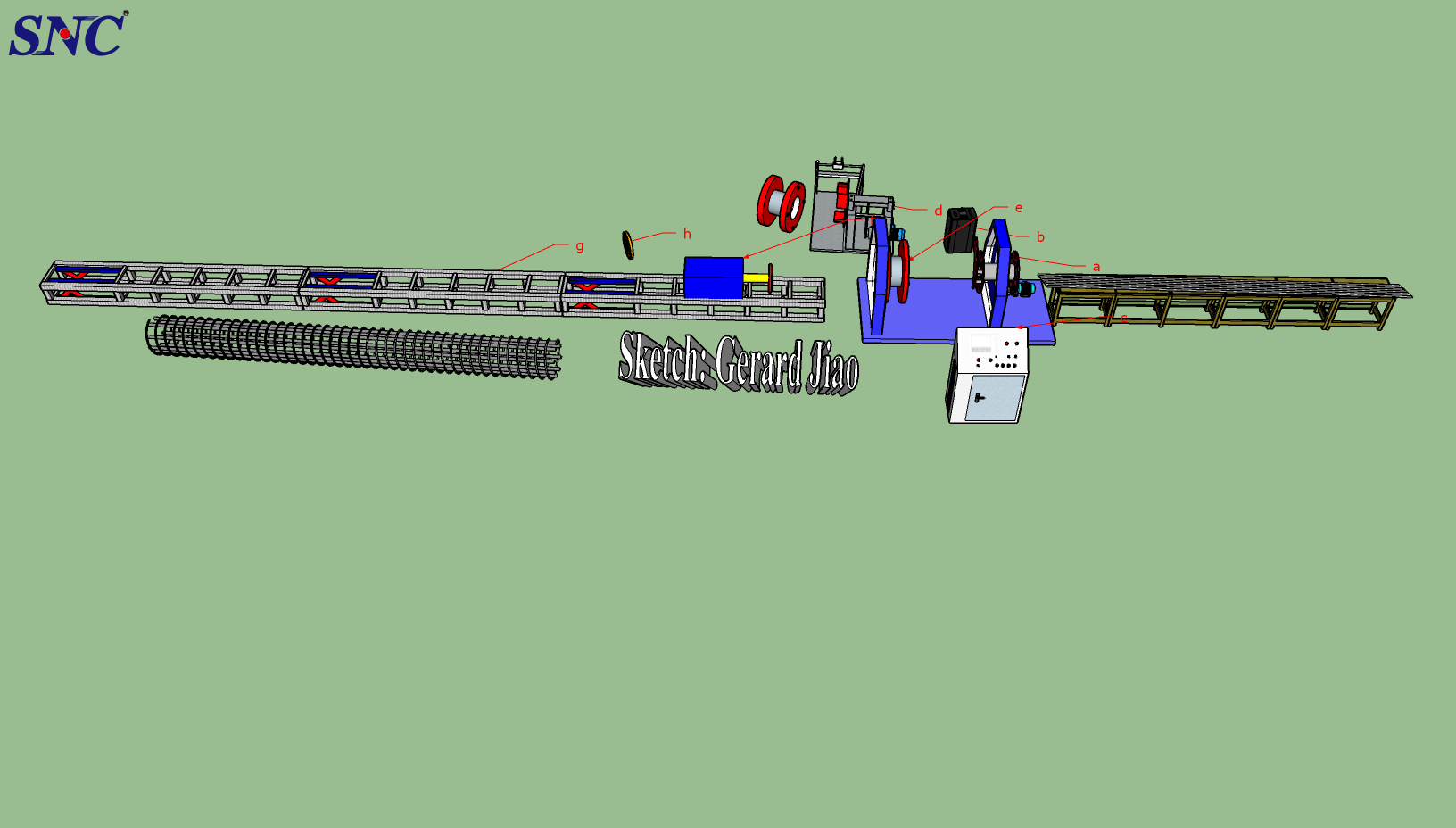 케이지 용접기 구성 a